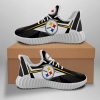 NFL Pittsburgh Steelers Black White Golden Reze Sneakers