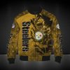 NFL Pittsburgh Steelers Dark Golden Camo Bomber Jacket