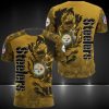 NFL Pittsburgh Steelers Dark Golden Camo T-Shirt