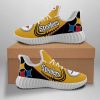 NFL Pittsburgh Steelers Golden Black Curve Reze Sneakers V3