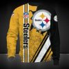 NFL Pittsburgh Steelers Golden Black Logo Special Sweatshirt