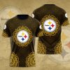 NFL Pittsburgh Steelers Golden Black T-Shirt V2