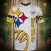NFL Pittsburgh Steelers Graphic Balls Gift T-Shirt