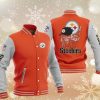 NFL Pittsburgh Steelers Maiden Orange Grey Baseball Jacket