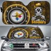 NFL Pittsburgh Steelers Skeleton Car Sunshade