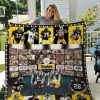 NFL Pittsburgh Steelers Super Bowl Champions x6 Quilt Blanket