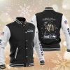 NFL Seattle Seahawks Black Skull Baseball Jacket