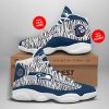 NFL Seattle Seahawks Custom Name Number Air Jordan 13 Shoes V3