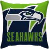 NFL Seattle Seahawks Splash Decor Square Pillow Case