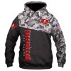 NFL Tampa Bay Buccaneers Black Camo Pullover Hoodie