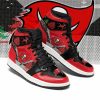 NFL Tampa Bay Buccaneers Christmas Red Air Jordan 1 High Sneakers