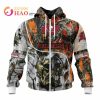 NFL Tampa Bay Buccaneers Custom Name Number Hunter Zip Up Hoodie