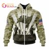 NFL Tampa Bay Buccaneers Custom Name Number Special Camo Zip Up Hoodie