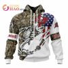 NFL Tampa Bay Buccaneers Custom Name Number Special Fishing Zip Up Hoodie