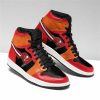 NFL Tampa Bay Buccaneers Red Black Air Jordan 1 High Sneakers V2
