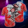 NFL Tampa Bay Buccaneers Red Grey Hawaiian Shirt