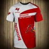 NFL Tampa Bay Buccaneers White Red T-Shirt V2