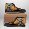 NFL Washington Redskins Jack Skellington High Top Shoes
