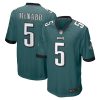 Philadelphia Eagles Donovan McNabb Nike Midnight Green NFL Game Jersey