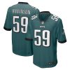 Philadelphia Eagles Janarius Robinson Nike Midnight Green NFL Game Jersey