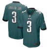Philadelphia Eagles Nolan Smith Nike Midnight Green NFL Game Jersey