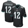 Philadelphia Eagles Randall Cunningham Nike Black NFL Game Jersey