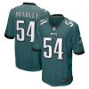 Philadelphia Eagles Shaun Bradley Nike Midnight Green NFL Game Jersey