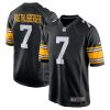 Pittsburgh Steelers Ben Roethlisberger Nike Black Alternate NFL Game Jersey
