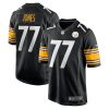 Pittsburgh Steelers Broderick Jones Nike Black NFL Game Jersey