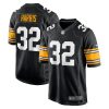 Pittsburgh Steelers Franco Harris Nike Black Alternate NFL Game Jersey