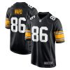 Pittsburgh Steelers Hines Ward Nike Black NFL Game Jersey