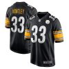 Pittsburgh Steelers Jason Huntley Nike Black NFL Game Jersey
