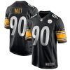 Pittsburgh Steelers T.J. Watt Nike Black NFL Game Jersey