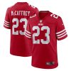 San Francisco 49ers Christian McCaffrey Nike Scarlet NFL Game Jersey