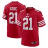 San Francisco 49ers Frank Gore Nike Scarlet NFL Game Jersey