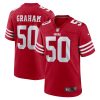 San Francisco 49ers Jalen Graham Nike Scarlet NFL Game Jersey