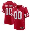 San Francisco 49ers Nike Scarlet Custom NFL Game Jersey