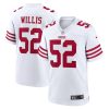 San Francisco 49ers Patrick Willis Nike White NFL Game Jersey
