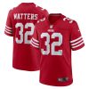 San Francisco 49ers Ricky Watters Nike Scarlet NFL Game Jersey