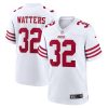 San Francisco 49ers Ricky Watters Nike White NFL Game Jersey