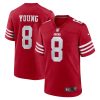 San Francisco 49ers Steve Young Nike Scarlet NFL Game Jersey
