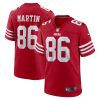 San Francisco 49ers Tay Martin Nike Scarlet NFL Game Jersey