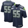 Seattle Seahawks Brian Bosworth Nike College Navy NFL Game Jersey