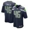Seattle Seahawks Carson Tinker Nike College Navy NFL Game Jersey