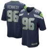 Seattle Seahawks Cortez Kennedy Nike College Navy NFL Game Jersey