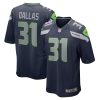 Seattle Seahawks DeeJay Dallas Nike College Navy NFL Game Jersey