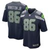 Seattle Seahawks Easop Winston Jr. Nike College Navy NFL Game Jersey