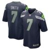 Seattle Seahawks Geno Smith Nike College Navy NFL Game Jersey