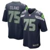 Seattle Seahawks Greg Eiland Nike College Navy NFL Game Jersey