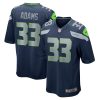Seattle Seahawks Jamal Adams Nike College Navy NFL Game Jersey